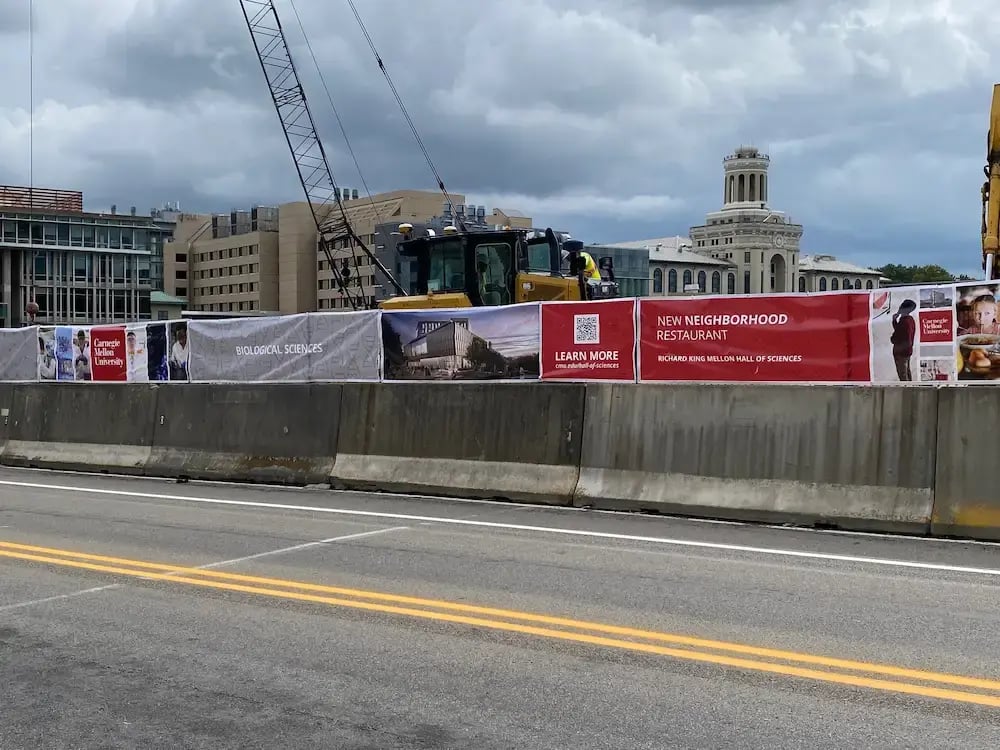 construction site banner