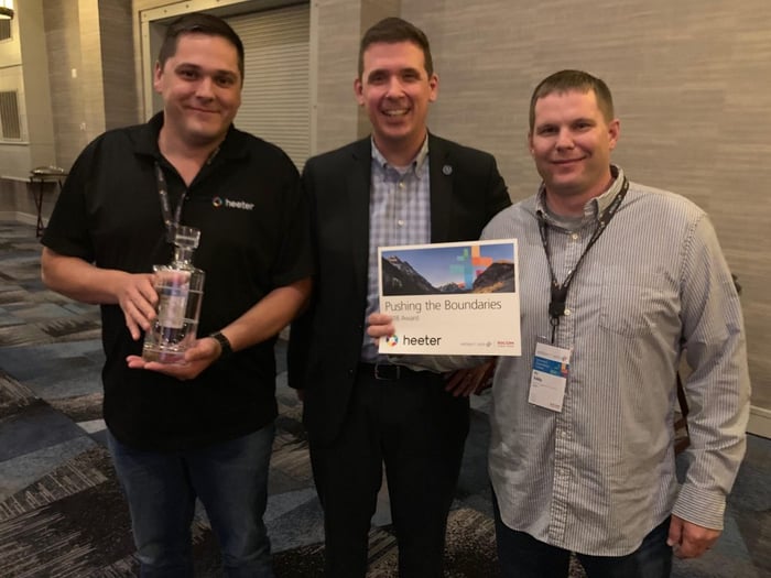 Jani Viczian and PJ Eddy win Ricoh Award