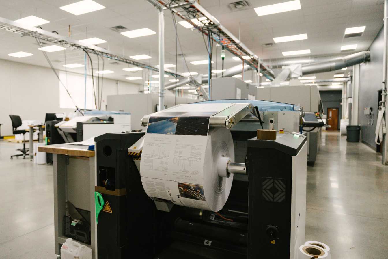 Heeter's wide-format print facility built to create large signage and SEG fabrics