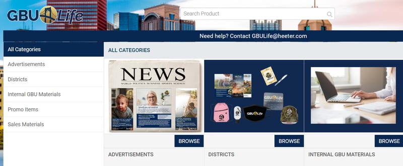 online marketing portal