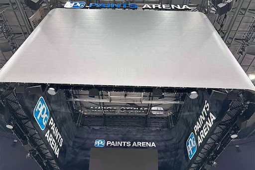 Large Sign at PPG Paints Arena